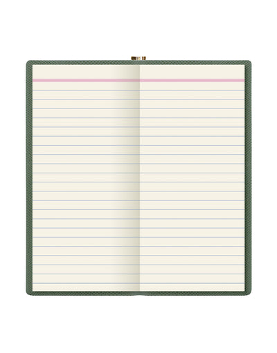 Legacy Slim Pocket Ruled Notebook Pine