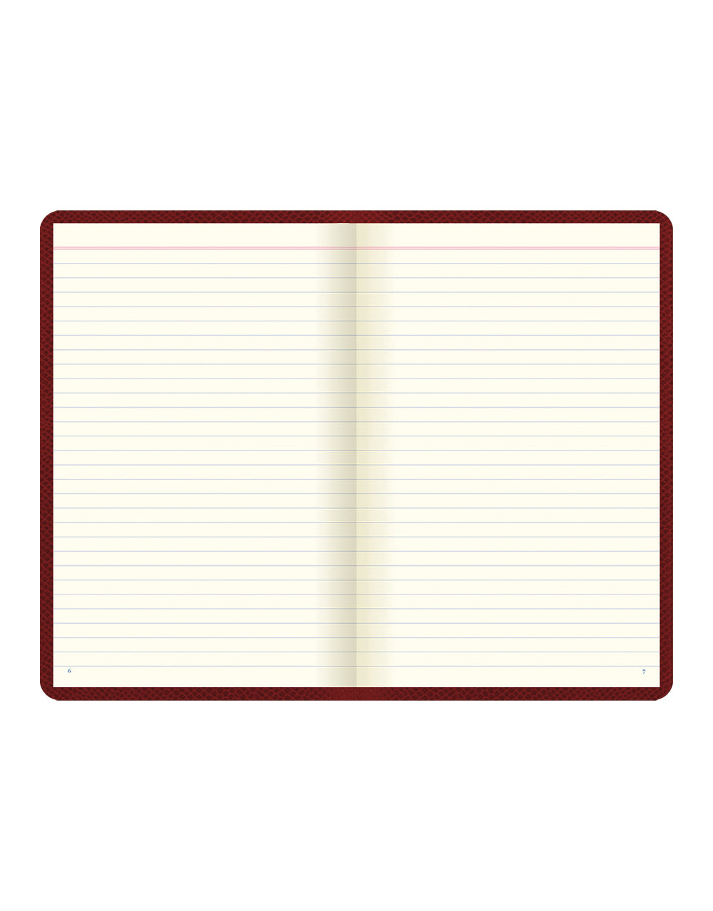 Legacy Book Ruled Notebook Garnet