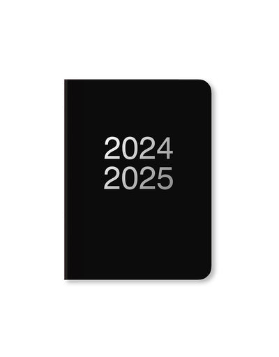 Dazzle A6 Week to View Diary 2024-2025 - Multilanguage#colour_black