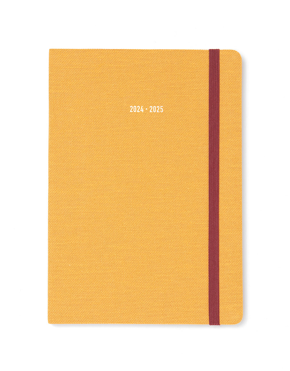 Raw A5 Week to View Diary 2024-2025 - Multilanguage#colour_mustard