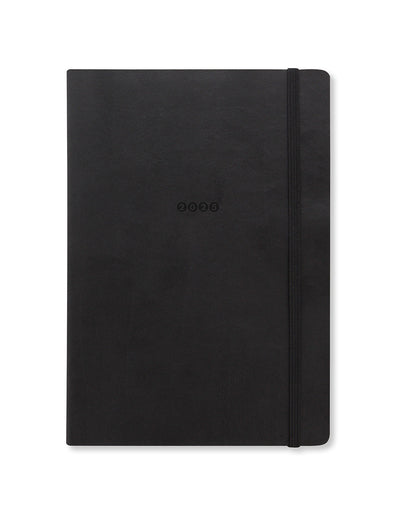 Edge A5 Week to View Diary with Notes 2025 25-080227#colour_black