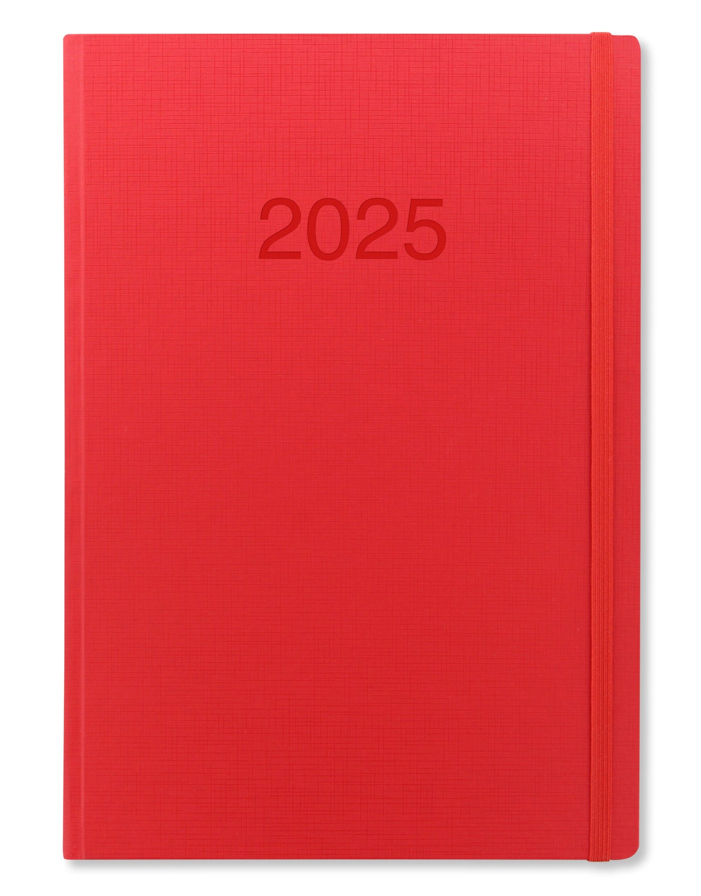 Memo A4 Week to View Diary 2025 - Multilanguage 25-080270#colour_red