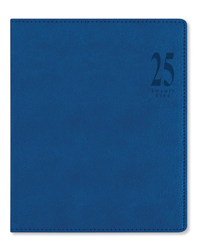 Milano Quarto Vertical Week to View Diary with Appointments 2025 - Multilanguage 25-080562#colour_blue