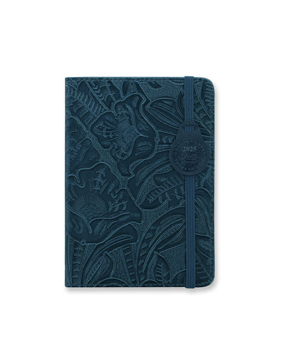 Baroque A6 Week to View Diary 2025 - Multilanguage 25-080617 #colour_navy