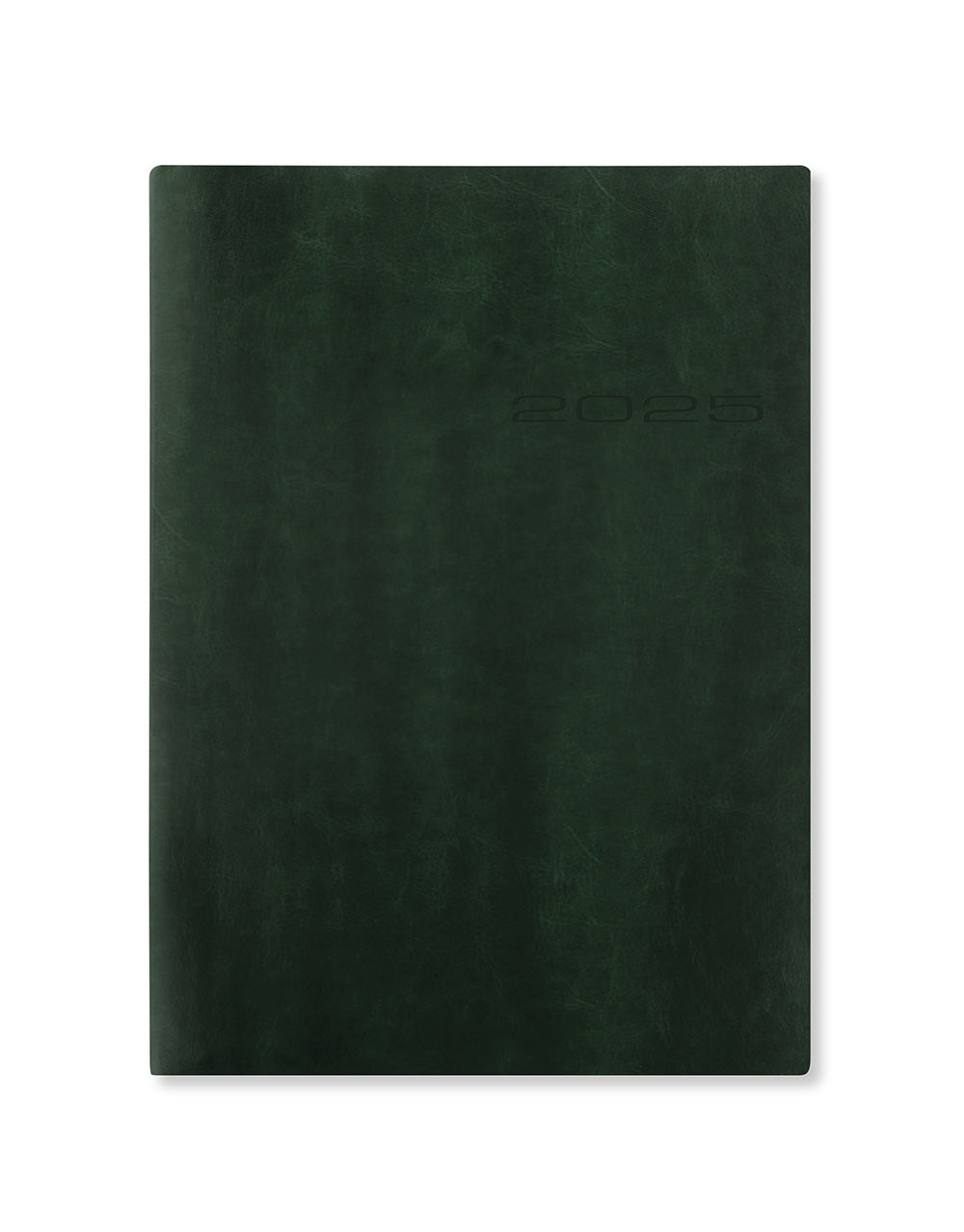 Lecassa A5 Day to a Page Diary with Appointments 2025 - Multilanguage 25-081740#colour_british-racing-green