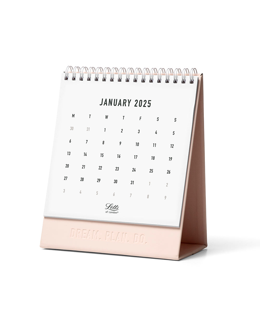 Conscious 2025 Desk Calendar 25-082345#colour_rosewater