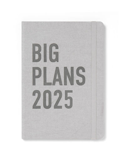 Big Plans A5 Week to View Diary 2025 - Multilanguage 25-082417#colour_stone