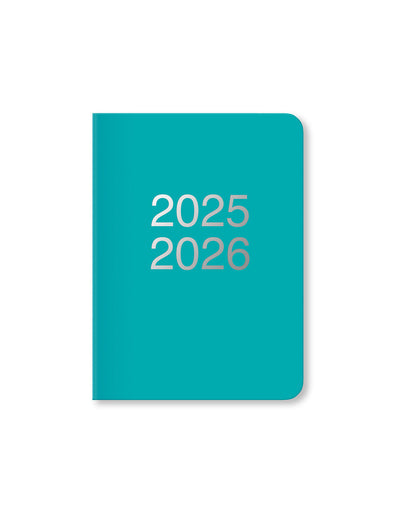 Dazzle A6 Week to View Diary 2025-2026 - Multilanguage