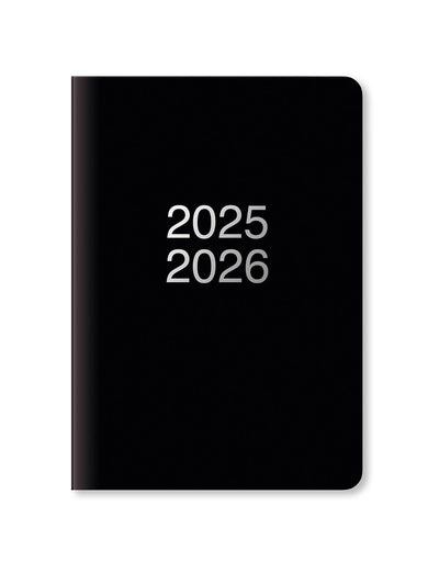 Letts Dazzle A5 Week to View Diary 2025-2026 - Multilanguage 26-031117 #colour_black