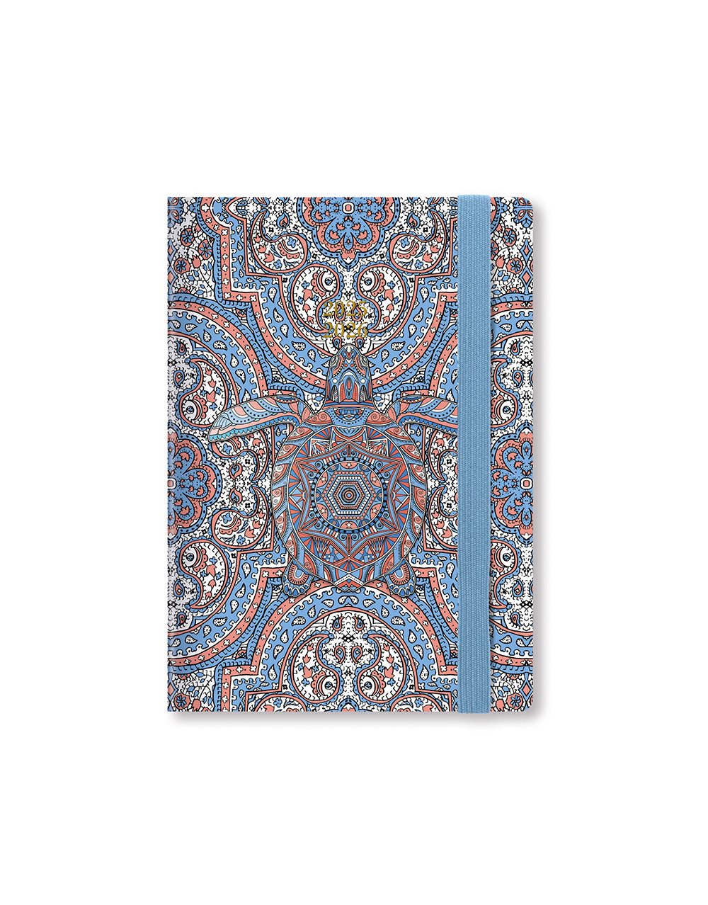 Letts Paisley A6 Week to View Diary 2025-2026 - Multilanguage 26-031136 #colour_turtle