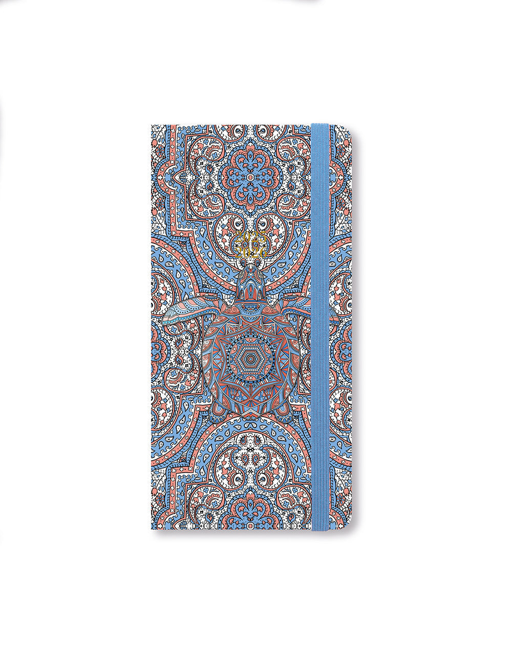 Letts Paisley Slim Week to View Diary 2025-2026 - Multilanguage 26-031142 #colour_turtle