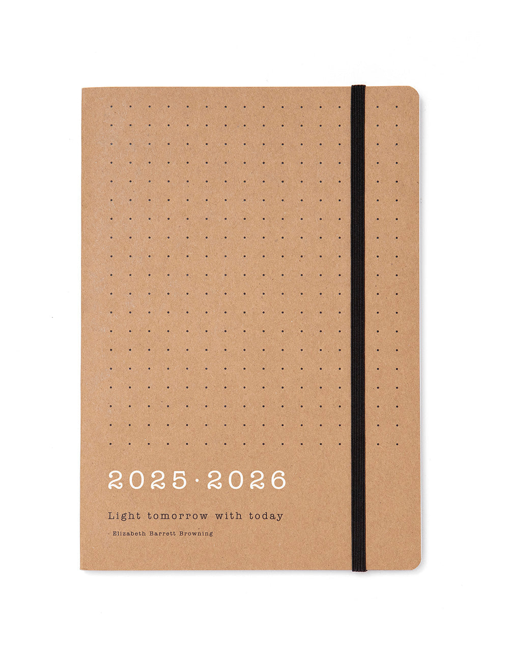Letts Eco Writers Quotes A5 Week to View Diary 2025-2026 - Multilanguage 26-031474 #colour_kraft