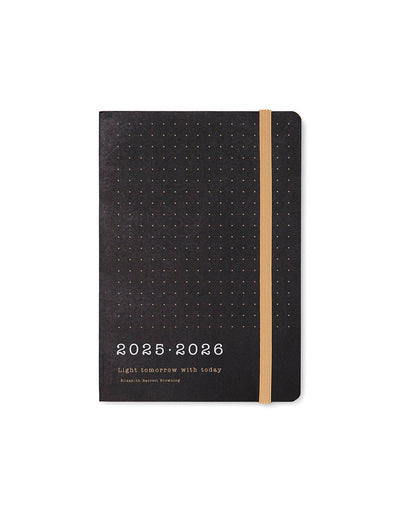 Letts Eco Writers Quotes A6 Week to View Diary 2025-2026 - Multilanguage 26-031481 #colour_black