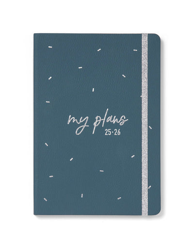 Letts Joy A5 Week to View Diary 2025-2026 - Multilanguage 26-031804 #colour_teal