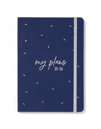 Letts Joy A5 Week to View Diary 2025-2026 - Multilanguage 26-031806 #colour_blue