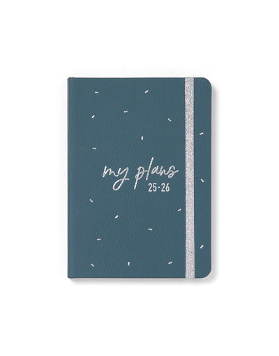 Letts Joy A6 Week to View Diary 2025-2026 - Multilanguage 26-031808 #colour_teal