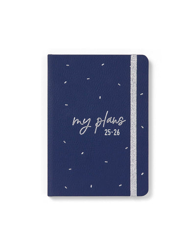 Letts Joy A6 Week to View Diary 2025-2026 - Multilanguage 26-031810 #colour_blue