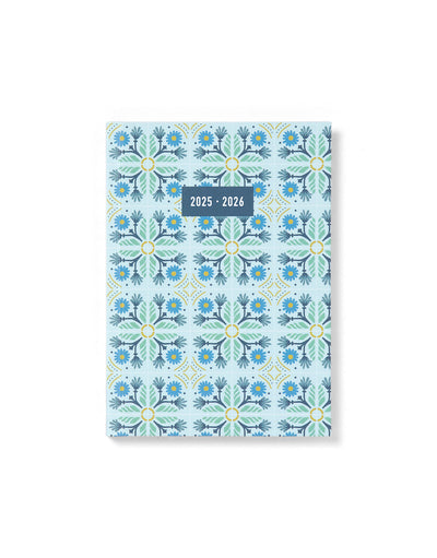 Letts Morocco A6 Day to a Page Diary with Appointments 2025-2026 - Multilanguage 26-031822 #colour_sky