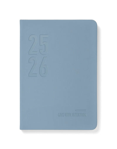 Letts Conscious A5 Day to a Page Diary with Appointments 2025-2026 - Multilanguage 26-031831 #colour_ocean