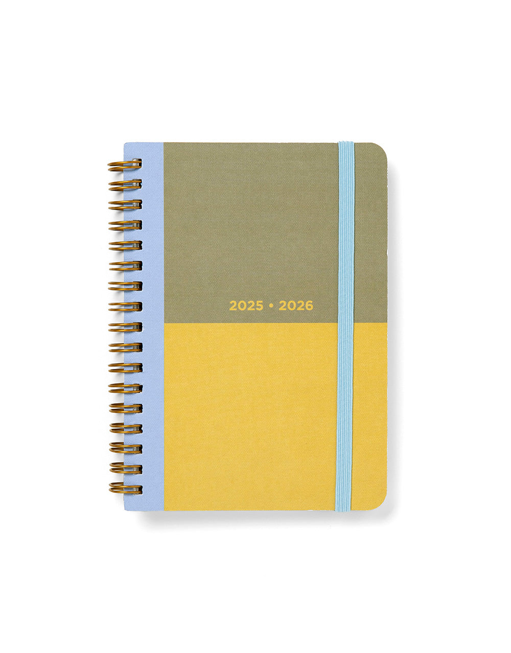 Letts Colour Block A6 Day to a Page Diary with Appointments 2025-2026 - Multilanguage 26-031903 #colour_lime