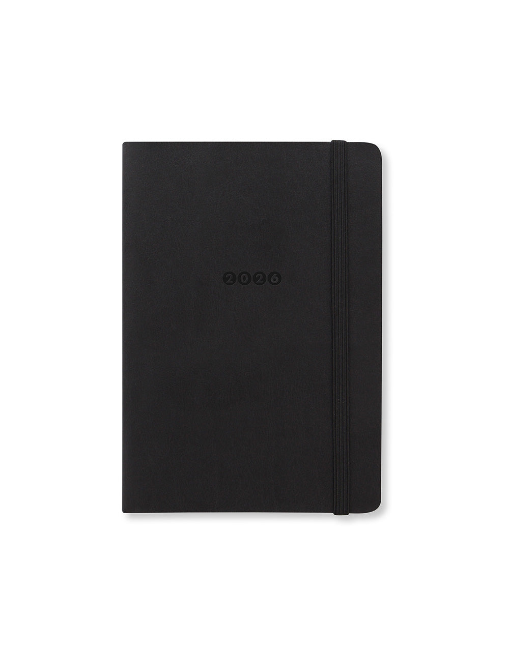 Letts of London Edge A6 Week to View Diary with Notes 2026 Black 26-080224 #colour_black