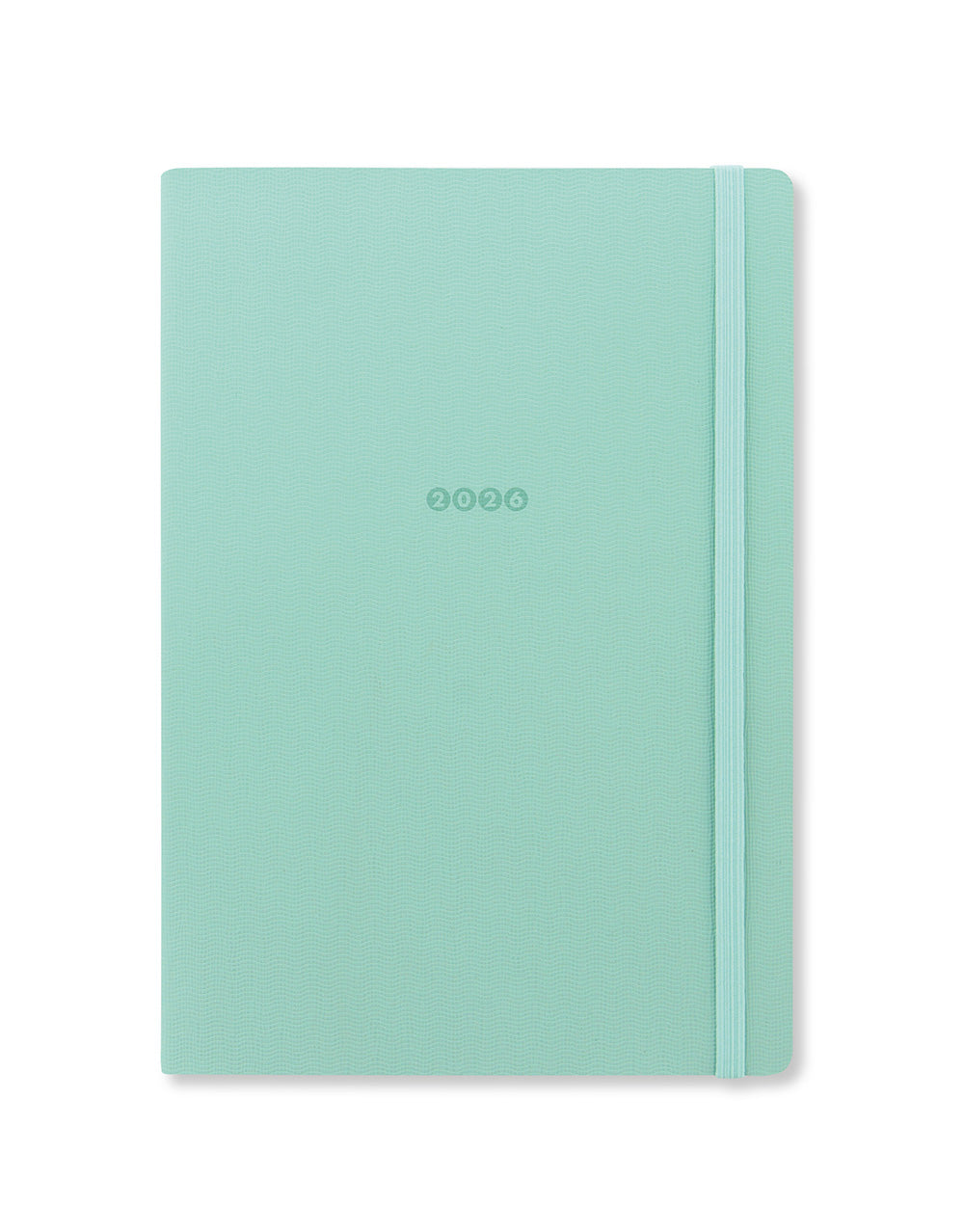 Letts of London Edge A5 Week to View Diary with Notes 2026 Duck Egg 26-080228 #colour_duck-egg