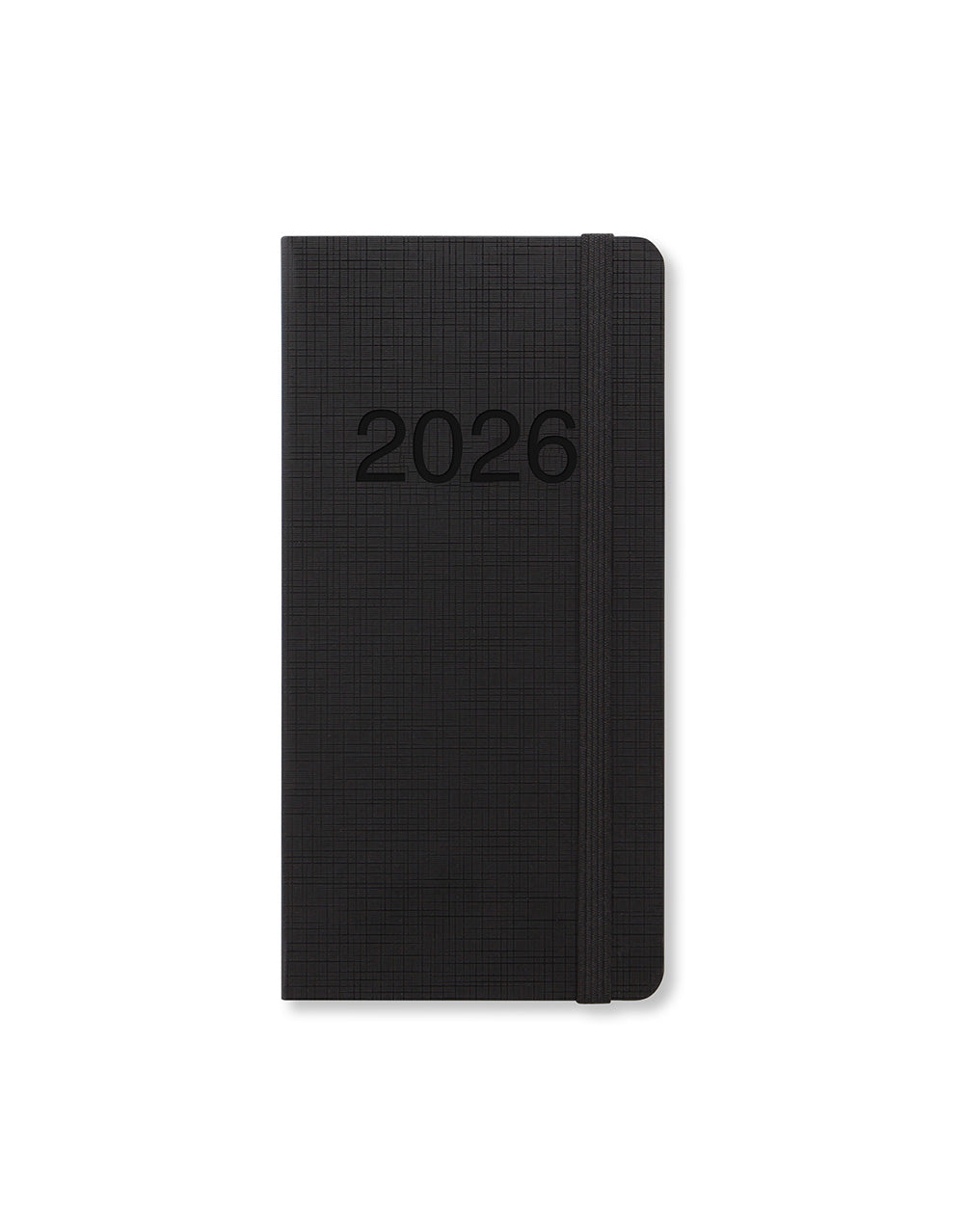 Letts of London Memo Slim Week to View Diary 2026 - Multilanguage Black 26-080260 #colour_black
