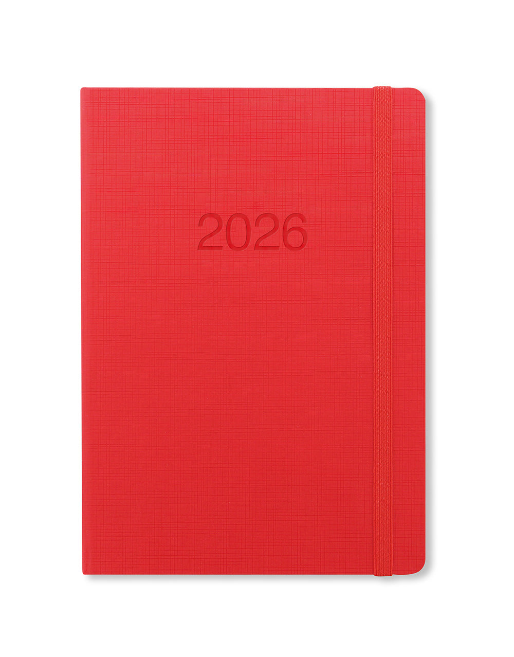 Letts of London Memo A5 Week to View Diary 2026 - Multilanguage Red 26-080267 #colour_red