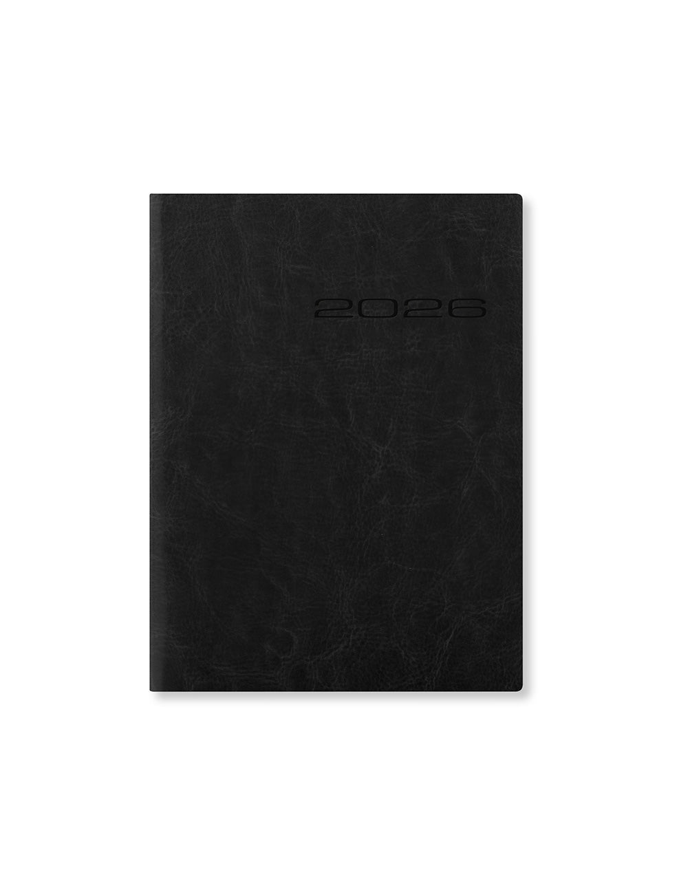 Letts of London Lecassa A6+ Week to View Diary 2026 - Multilanguage Black 26-080407 #colour_black