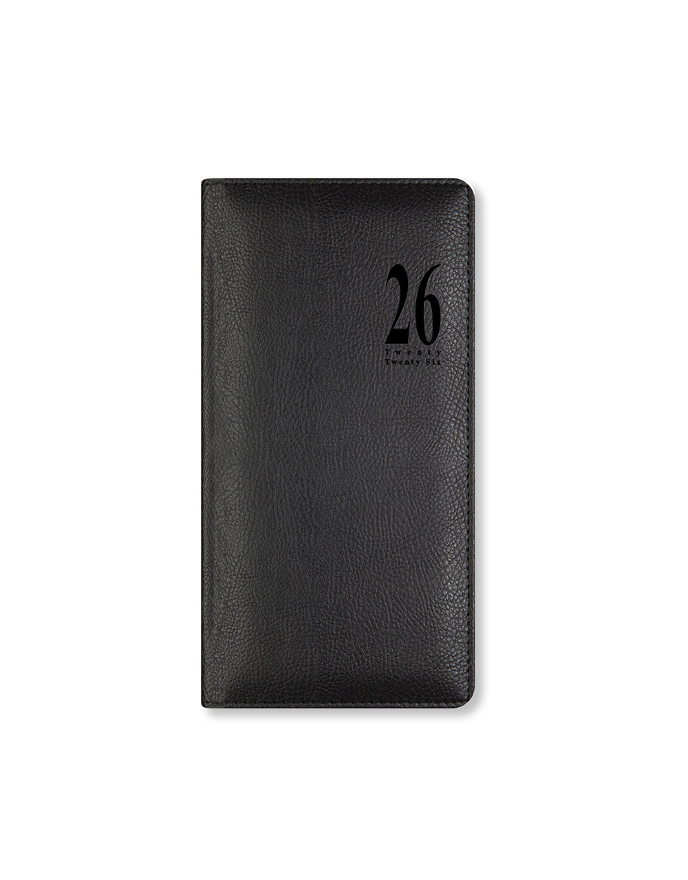 Letts of London Milano Slim Week to View Diary 2026 - Multilanguage Black 26-080557 #colour_black