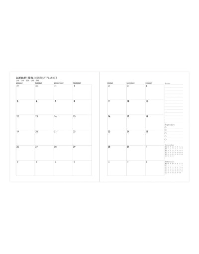 Letts of London Milano Quarto Vertical Week to View Diary with Appointments 2026 - Multilanguage Blue 26-080562 #colour_blue
