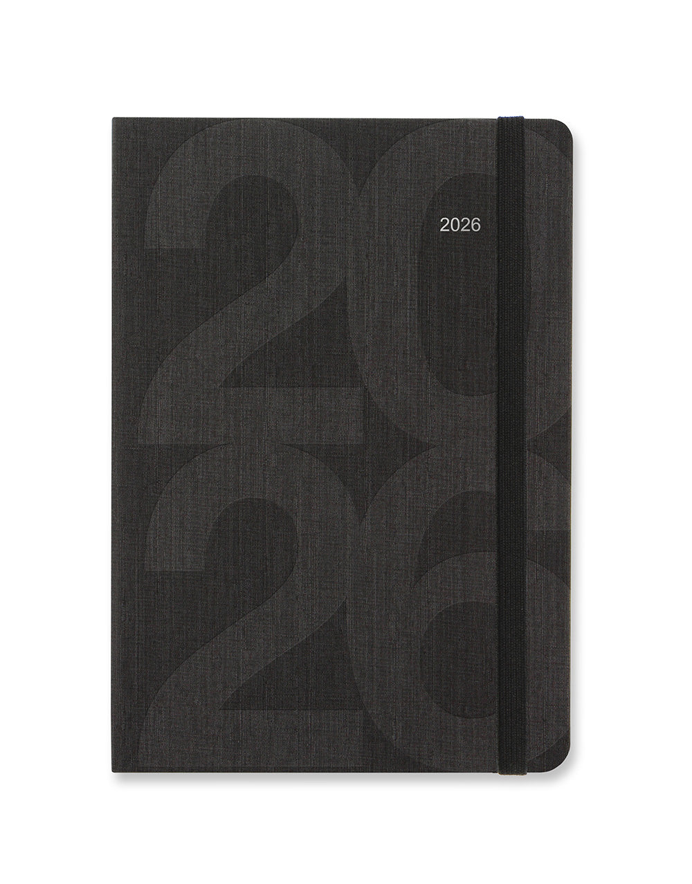Letts of London Block A5 Week to View Diary 2026 - Multilanguage Black 26-081673 #colour_black