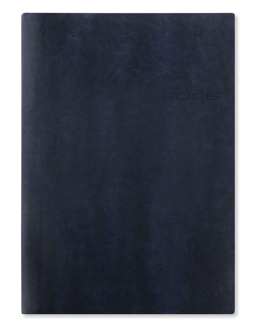 Letts of London Lecassa A4 Day to a Page Diary with Appointments 2026 - Multilanguage Navy 26-081738 #colour_navy