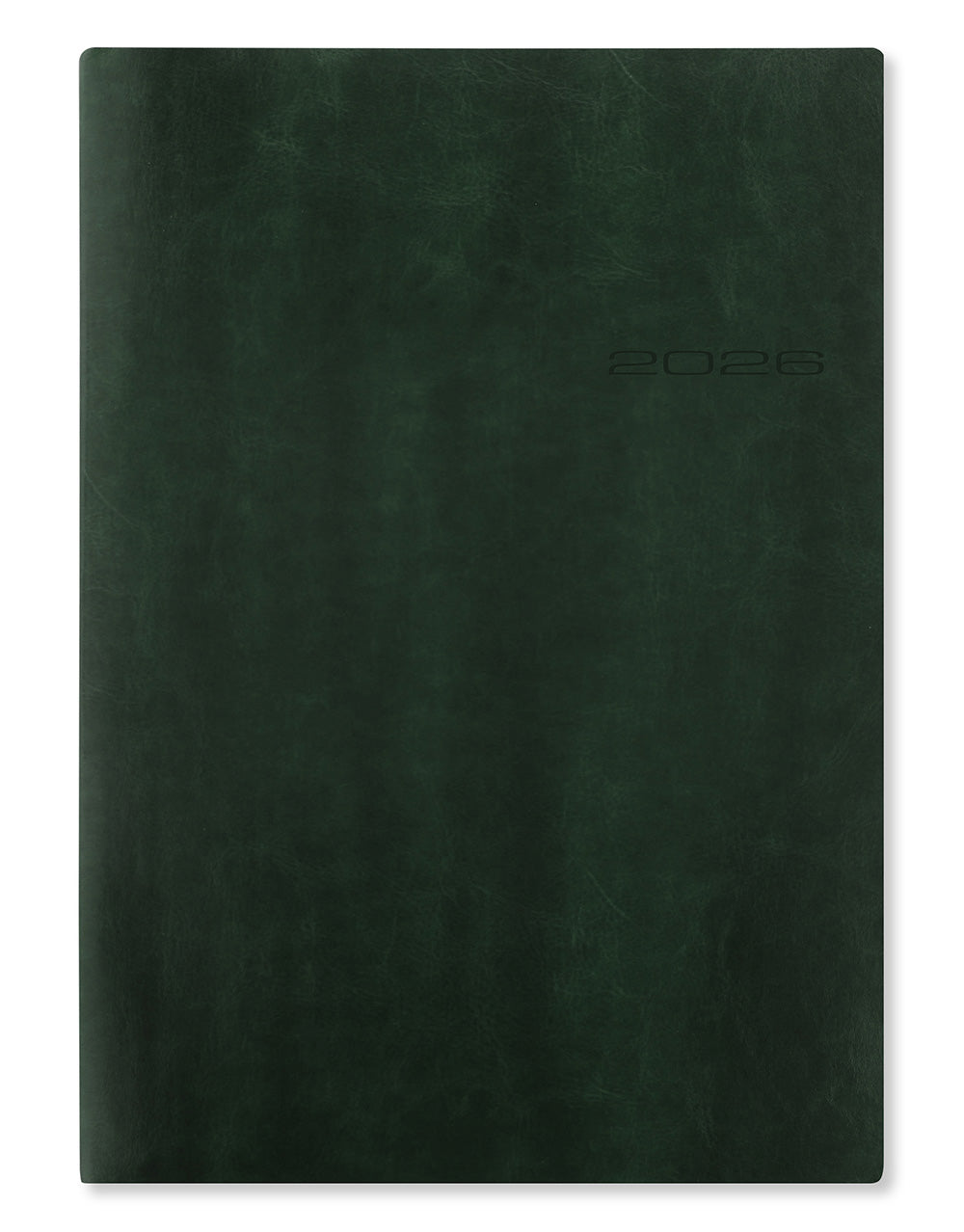 Letts of London Lecassa A4 Day to a Page Diary with Appointments 2026 - Multilanguage British Racing Green 26-081743 #colour_british-racing-green