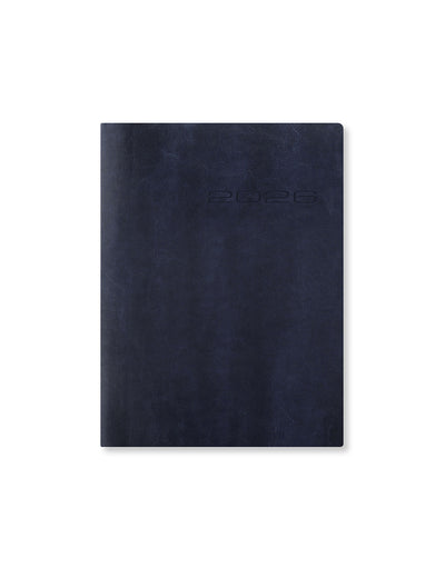 Letts of London Lecassa A6+ Week to View Diary 2026 - Multilanguage Navy 26-081748 #colour_navy