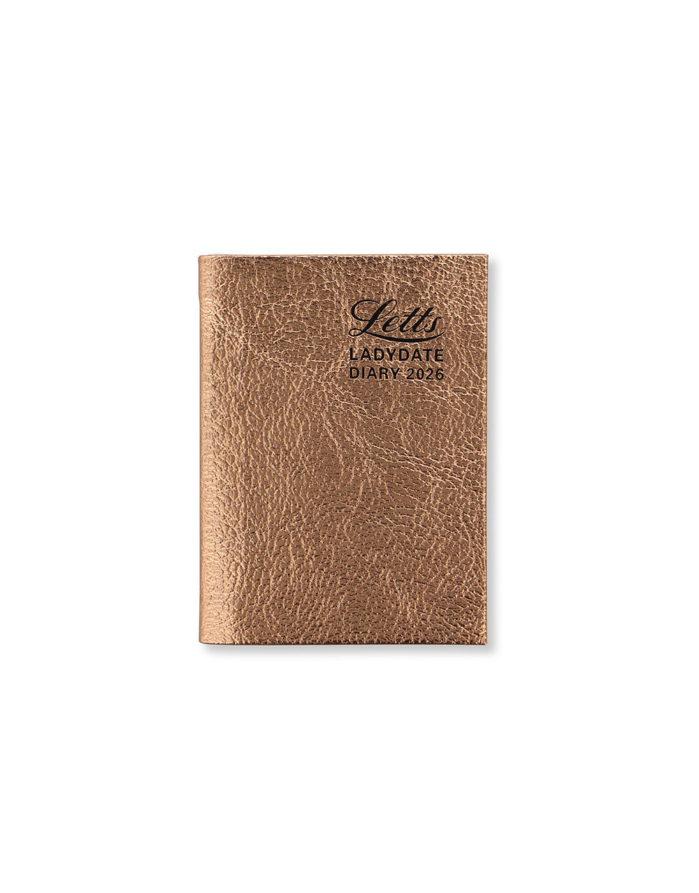 Letts of London Ladydate Mini Pocket Week to View Diary 2026 - English - Sunday Start Rose Gold 26-081957 #colour_rose-gold