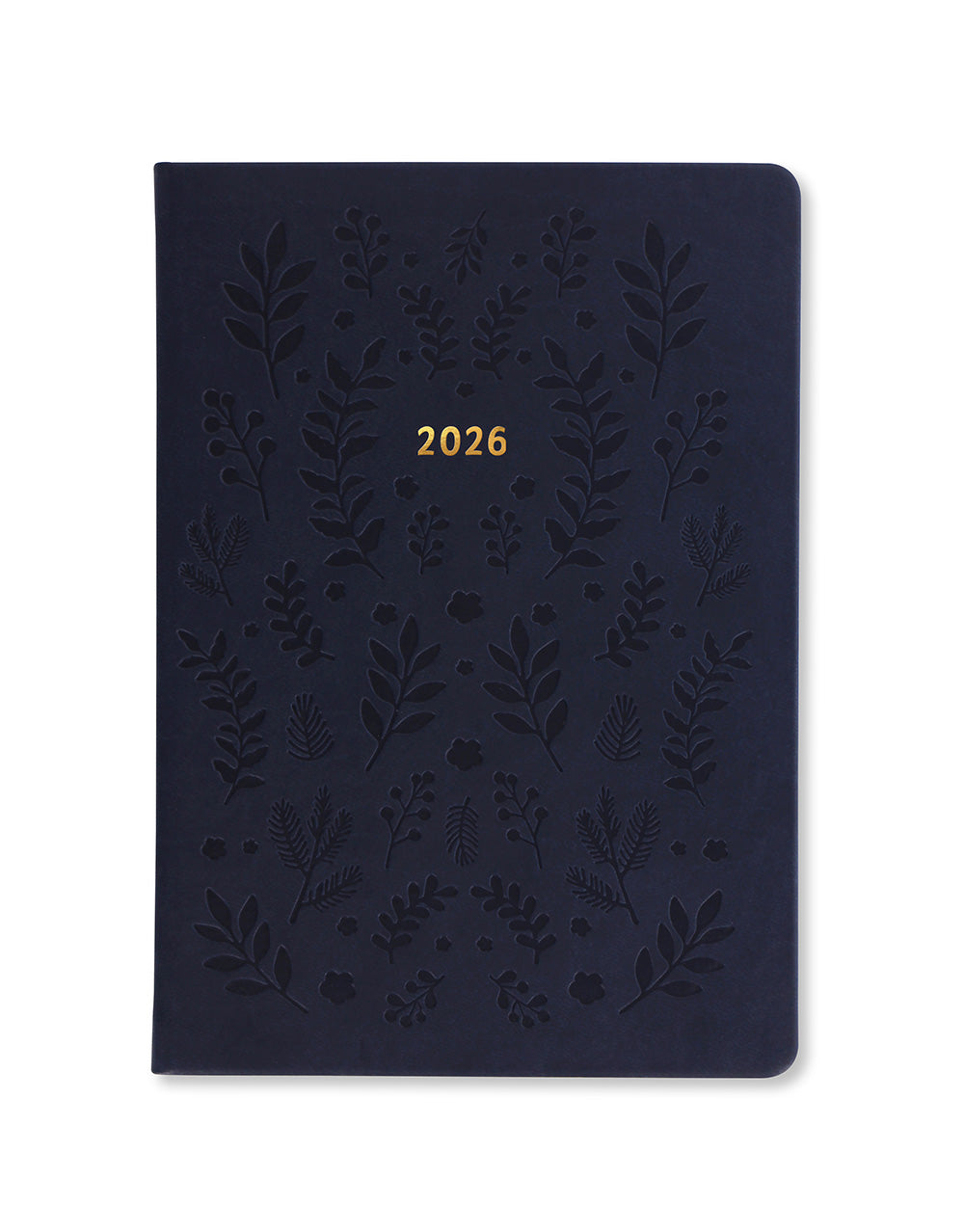 Letts of London Woodland A5 Week to View Diary 2026 - Multilanguage Navy 26-082165 #colour_navy