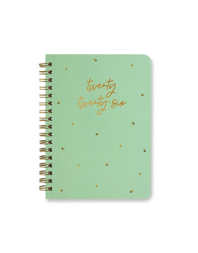 Celebrate A6 Week to View Diary 2026 - Multilanguage