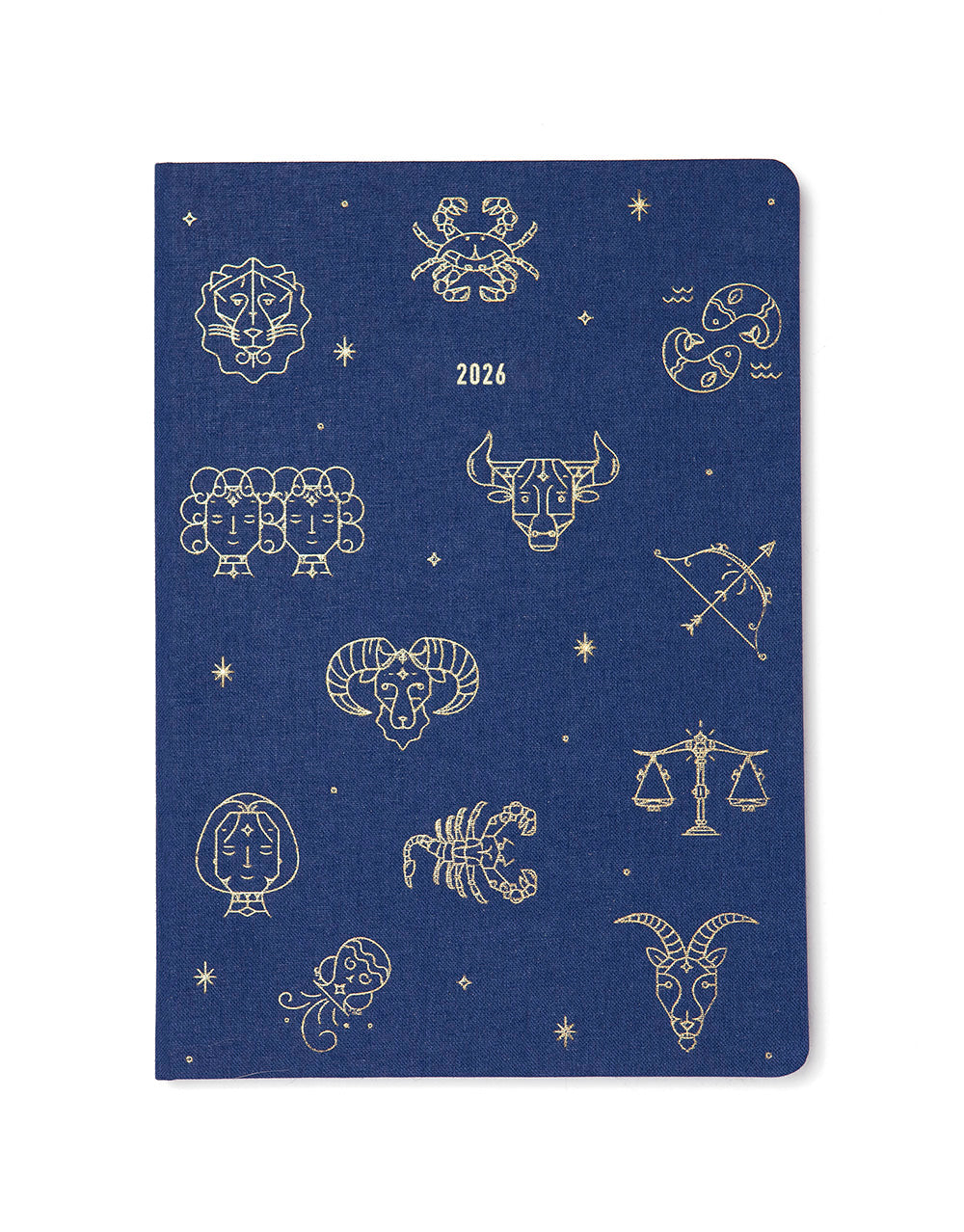 Letts of London Zodiac A5 Week to View Diary 2026 - Multilanguage Midnight 26-082295 #colour_midnight