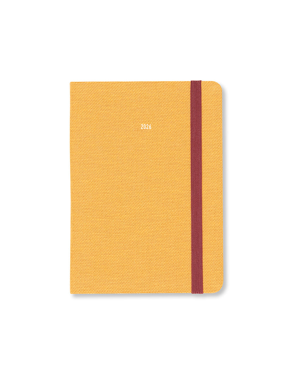 Letts of London Raw A6 Week to View Diary 2026 - Multilanguage Mustard 26-082314 #colour_mustard