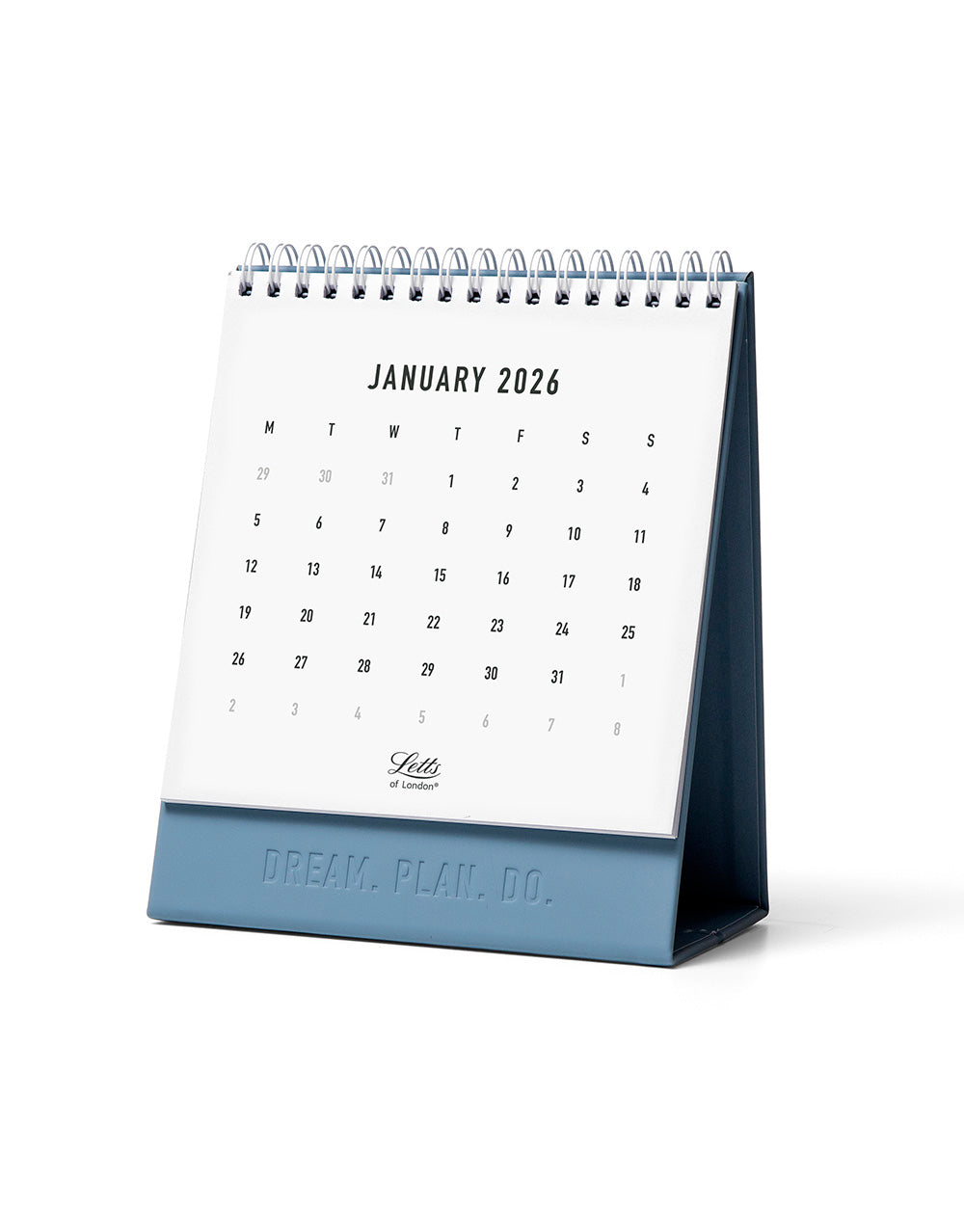 Letts of London Conscious 2026 Desk Calendar Ocean 26-082344 #colour_ocean