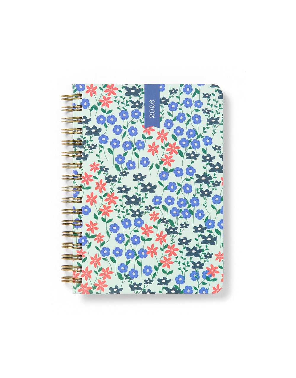 Letts of London Spring Valley A6 Week to View Diary 2026 - Multilanguage Mint 26-082380 #colour_mint