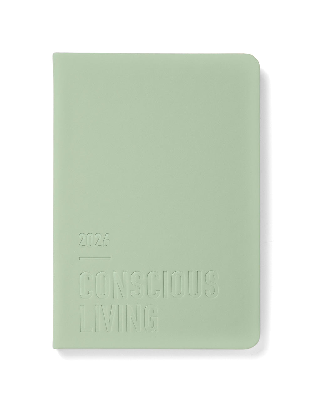 Letts of London Conscious A5 Week to View Diary 2026 - Multilanguage Sage 26-082396 #colour_sage