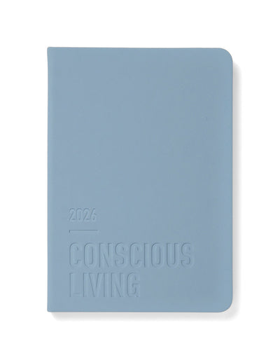 Letts of London Conscious A5 Day to a Page Diary with Appointments 2026 - Multilanguage Ocean 26-082403 #colour_ocean