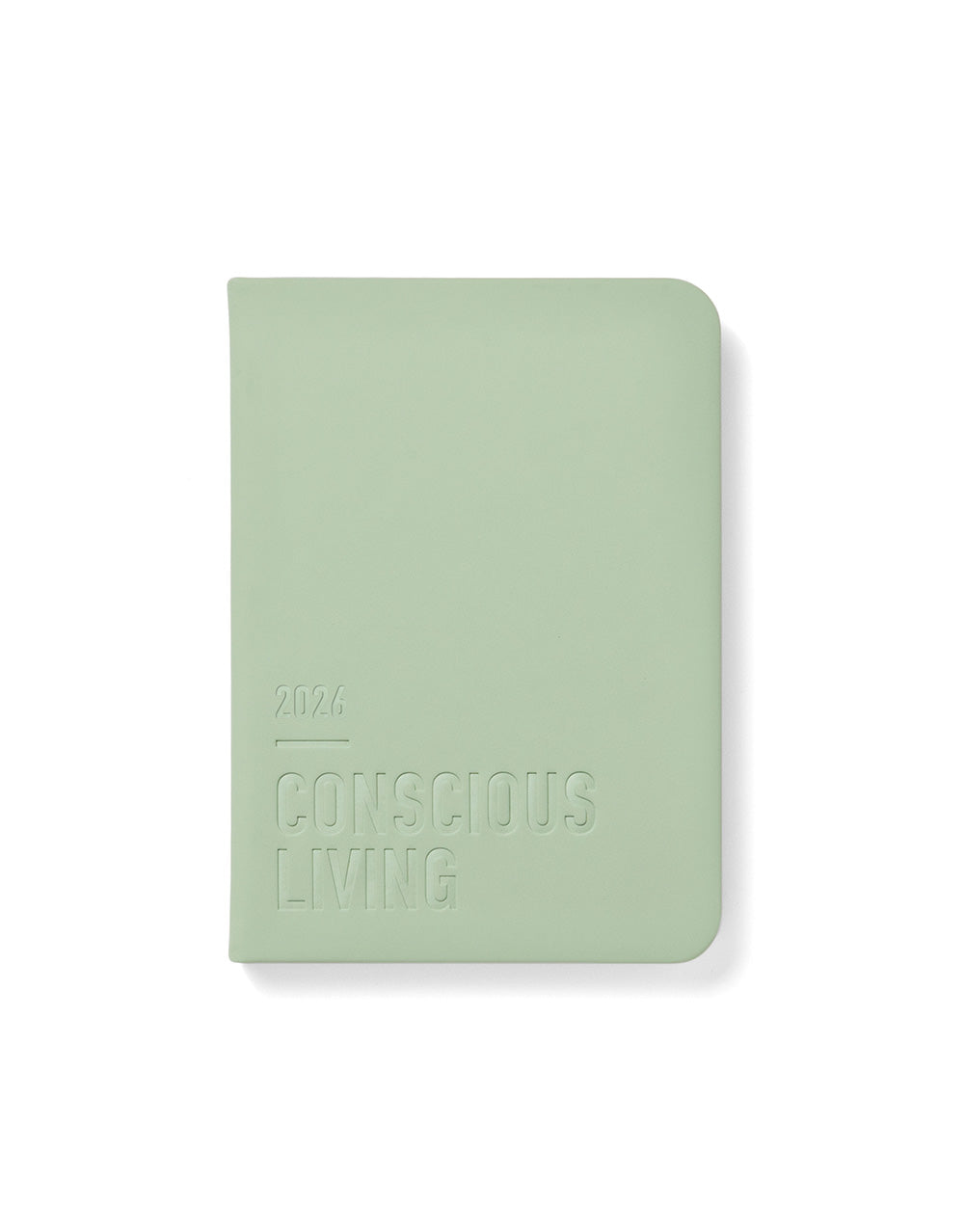 Letts of London Conscious A6 Day to a Page Diary with Appointments 2026 - Multilanguage Sage 26-082411 #colour_sage