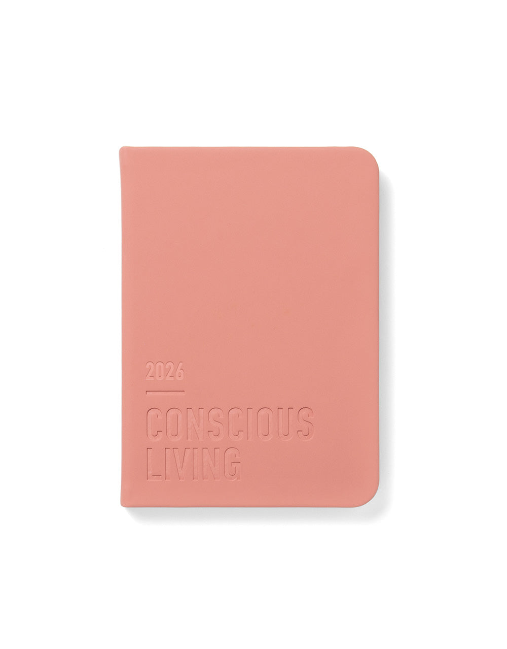 Letts of London Conscious A6 Day to a Page Diary with Appointments 2026 - Multilanguage Clay 26-082412 #colour_clay
