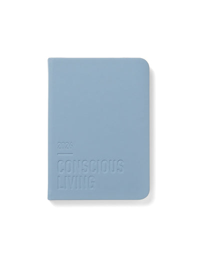 Letts of London Conscious A6 Day to a Page Diary with Appointments 2026 - Multilanguage Ocean 26-082413 #colour_ocean