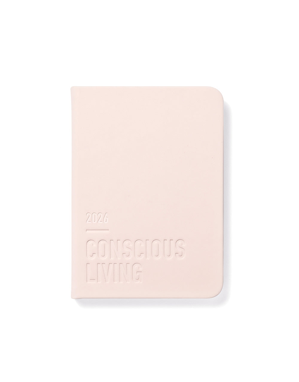Letts of London Conscious A6 Day to a Page Diary with Appointments 2026 - Multilanguage Rosewater 26-082414 #colour_rosewater