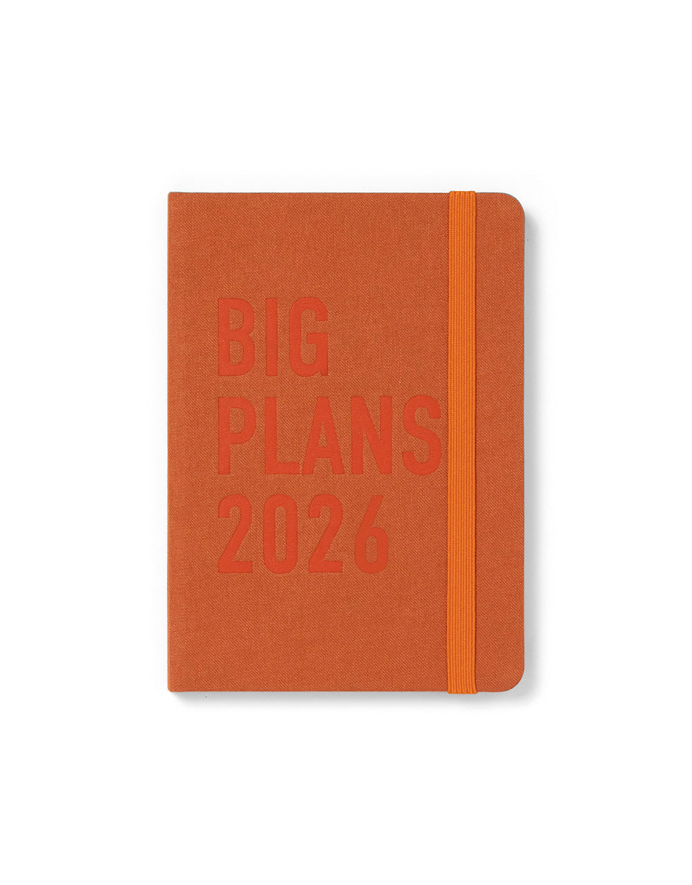 Letts of London Big Plans A6 Week to View Diary 2026 - Multilanguage Rust 26-082426 #colour_rust