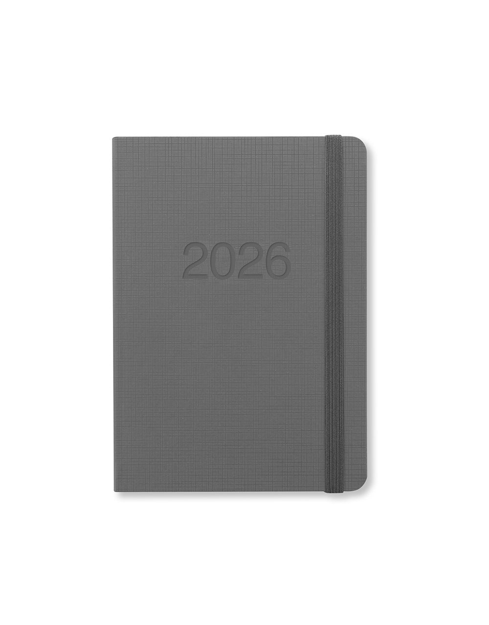 Letts of London Memo A6 Week to View Diary 2026 - Multilanguage Concrete 26-082492 #colour_concrete